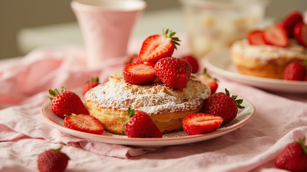 Pastries Strawberries recipe image 1 Pastries Strawberries recipe - illustration 1